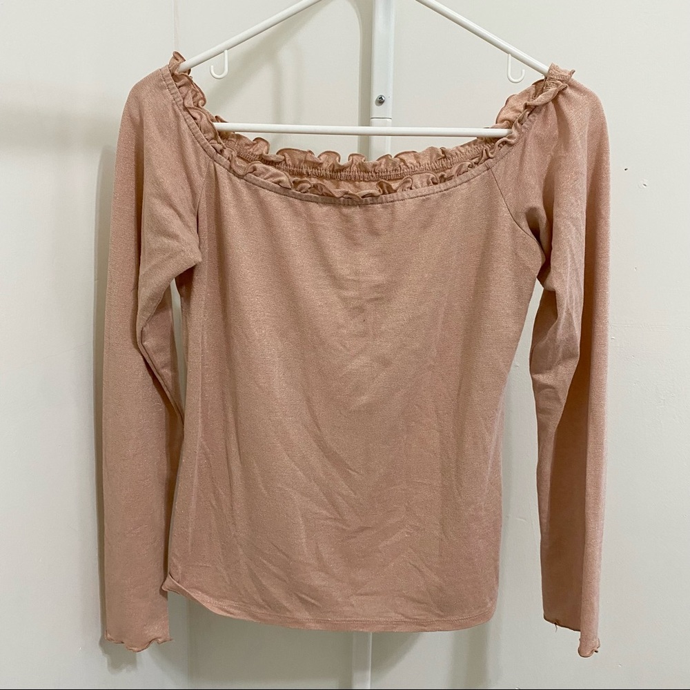 Flirty Pink Sparkle Top